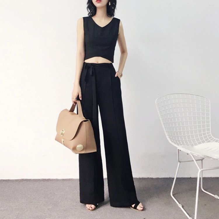 Thin Straight Loose Slim Suit Pants