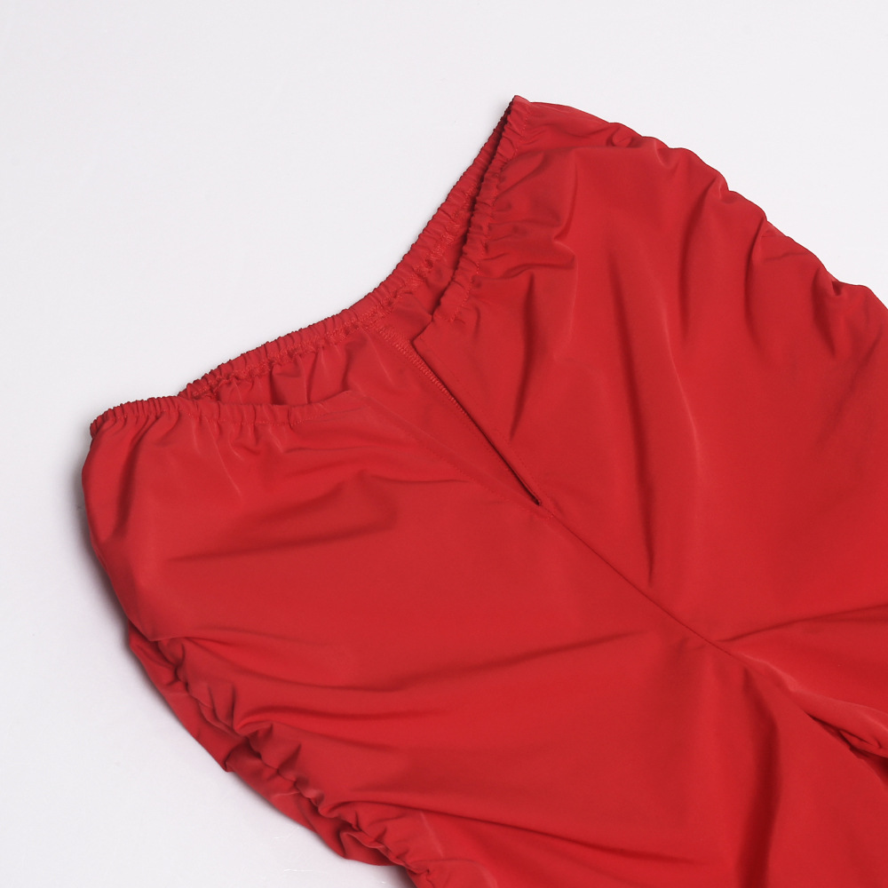 Summer Women's High Waist Trousers Loose