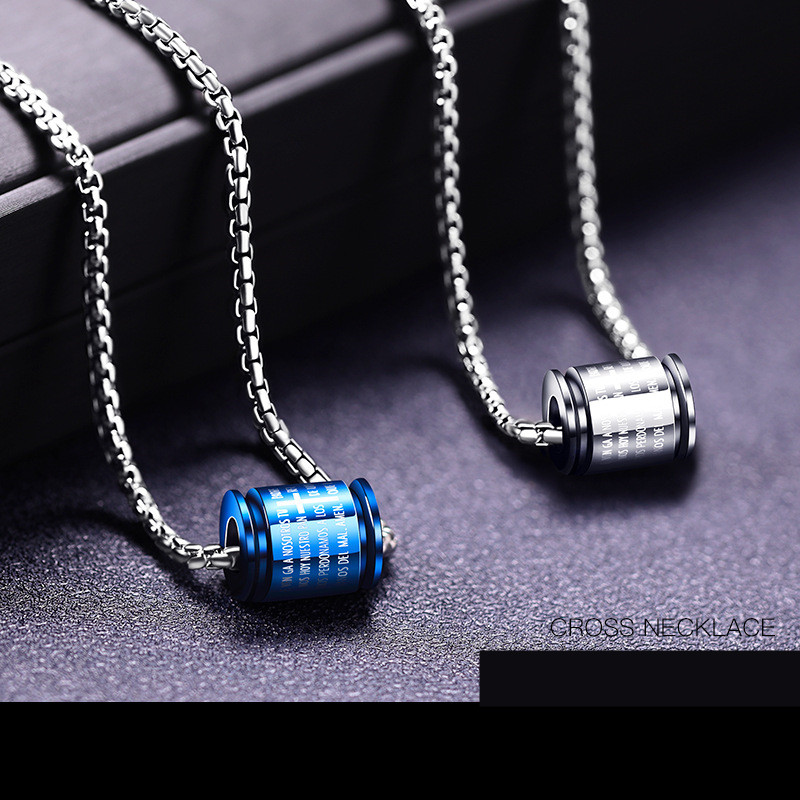 Hip Hop Fashion Personality Simple Titanium Steel Pendant