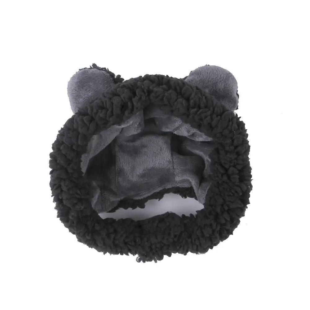 Curly Hair Pet Hat Cat Funny Dress