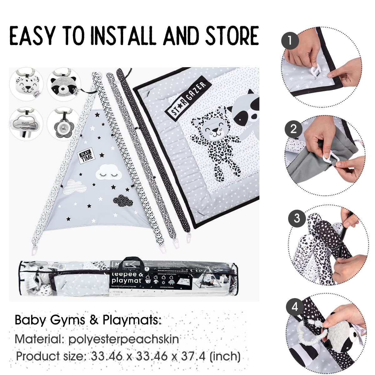 Export Baby Tent Game Blanket 6