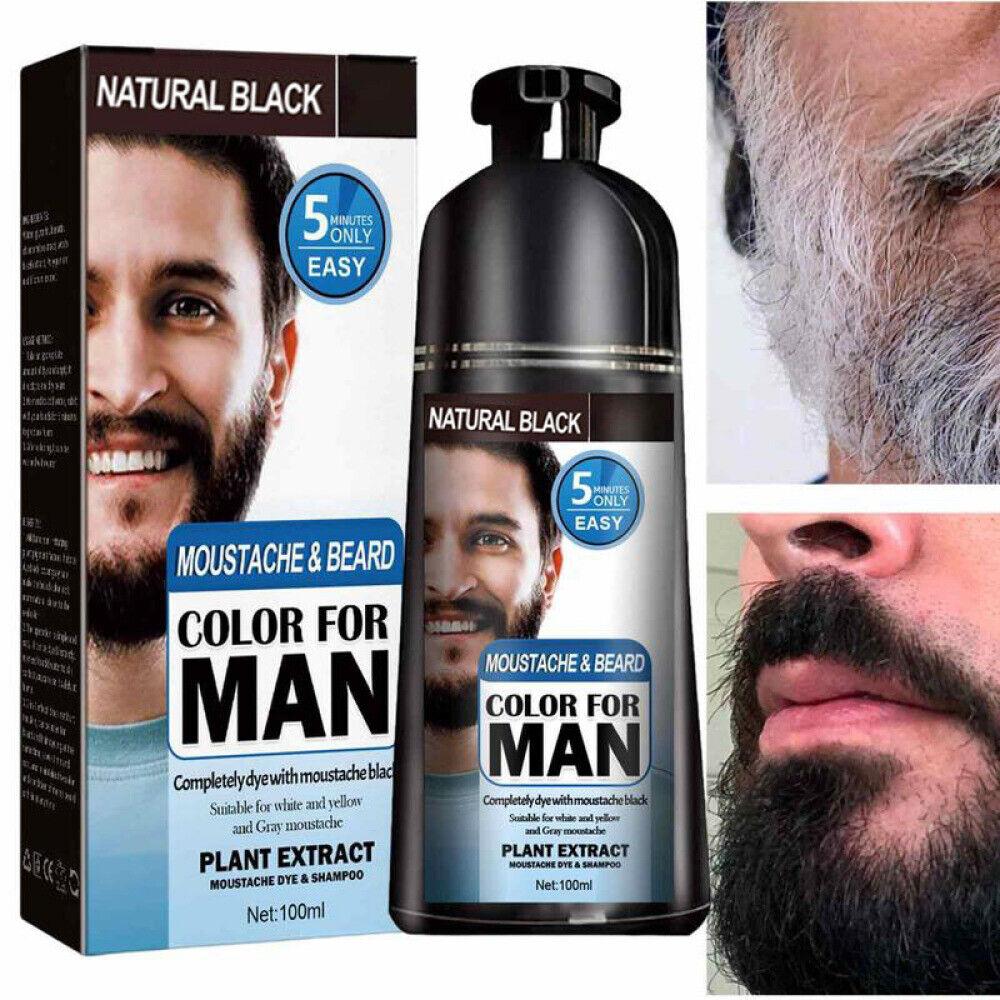 Beard Hair Color Shampoo For Men,Natural Permanent Beard DyeShampoo, Colors Hair In Minutes Long Lasting… image 5