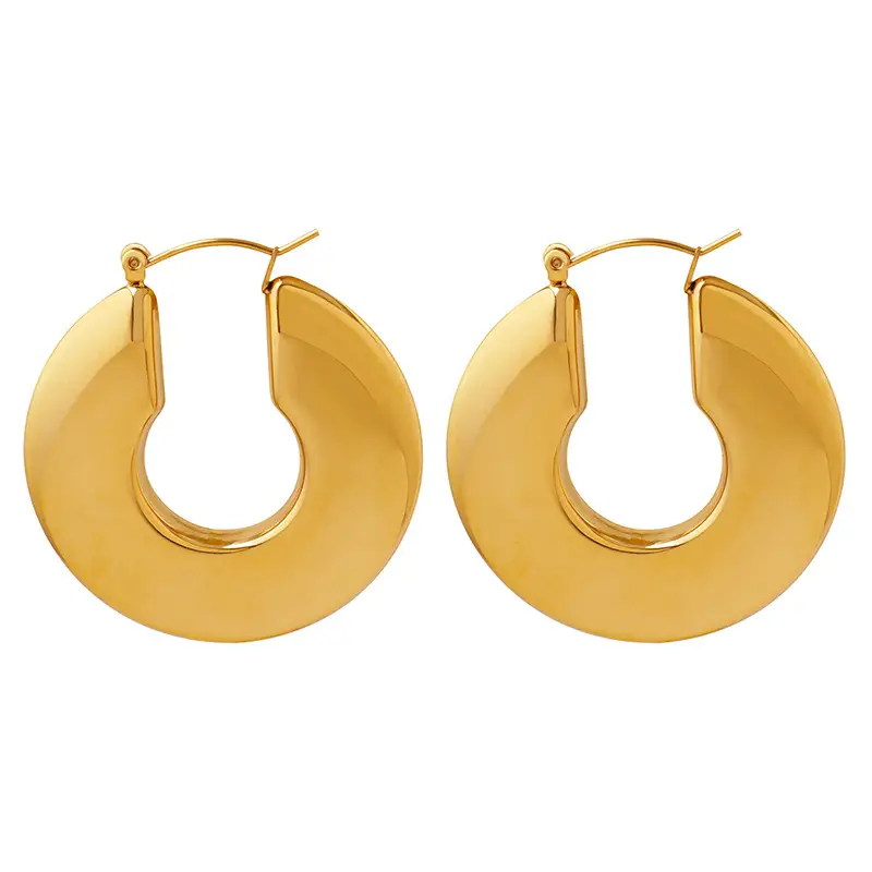 Kayleigh Chunky Hoop Earrings