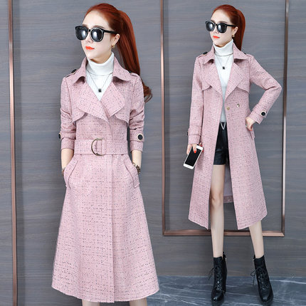 The Long Section Of The Windbreaker Is Very Slim And The Thin Women's Western Style Fashion Jacket Pink - Shop at LoveMi