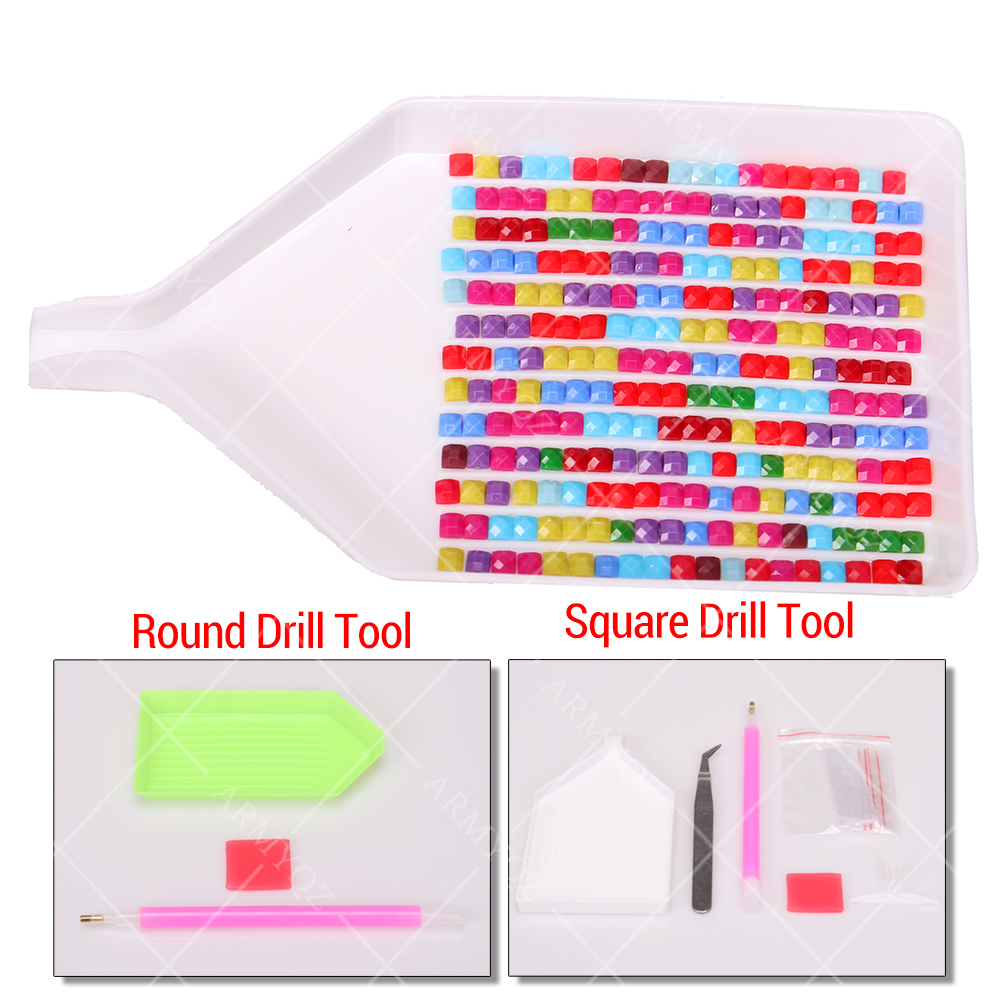 Diamond Embroidery Snow Tiger Diamond Painting Cross Stitch Full Square Round Gift Decoration