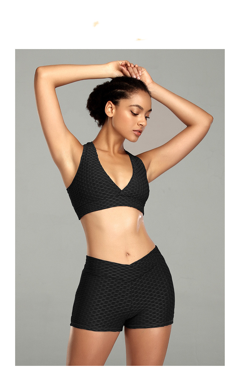 Fitness Sports Set Slim Fit Sexy Cross Body Tight Set