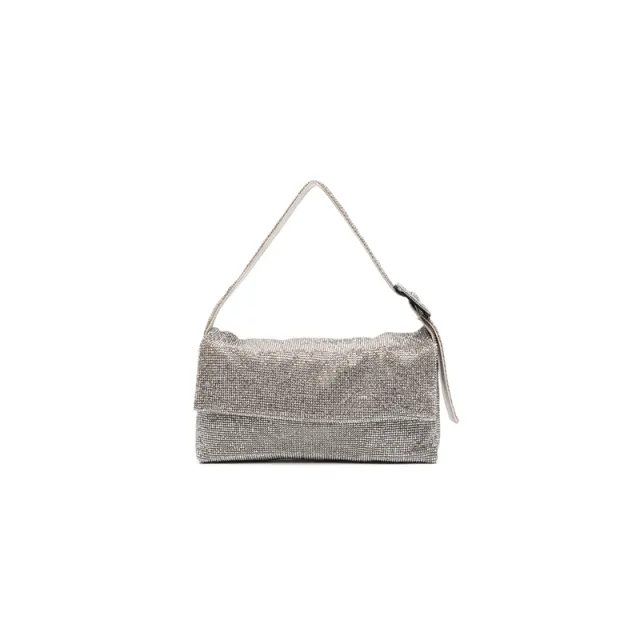 Tote Baguette Spice Dinner Underarm Bag Silver - Shop at LoveMi