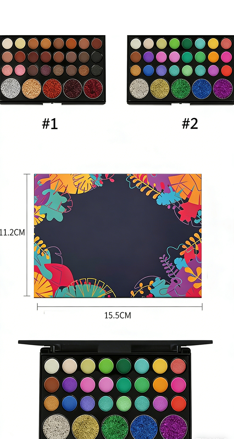 29 Color Eyeshadow Palette Cosmetic Makeup Set 01 02 4