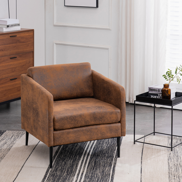 Orange Indoor Armchair