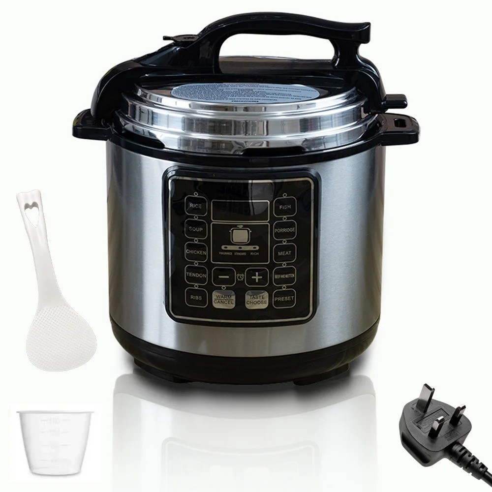 6L Smart Electric Pressure Cooker 11 Preset Programs Digital Multi-Cooker — image 6