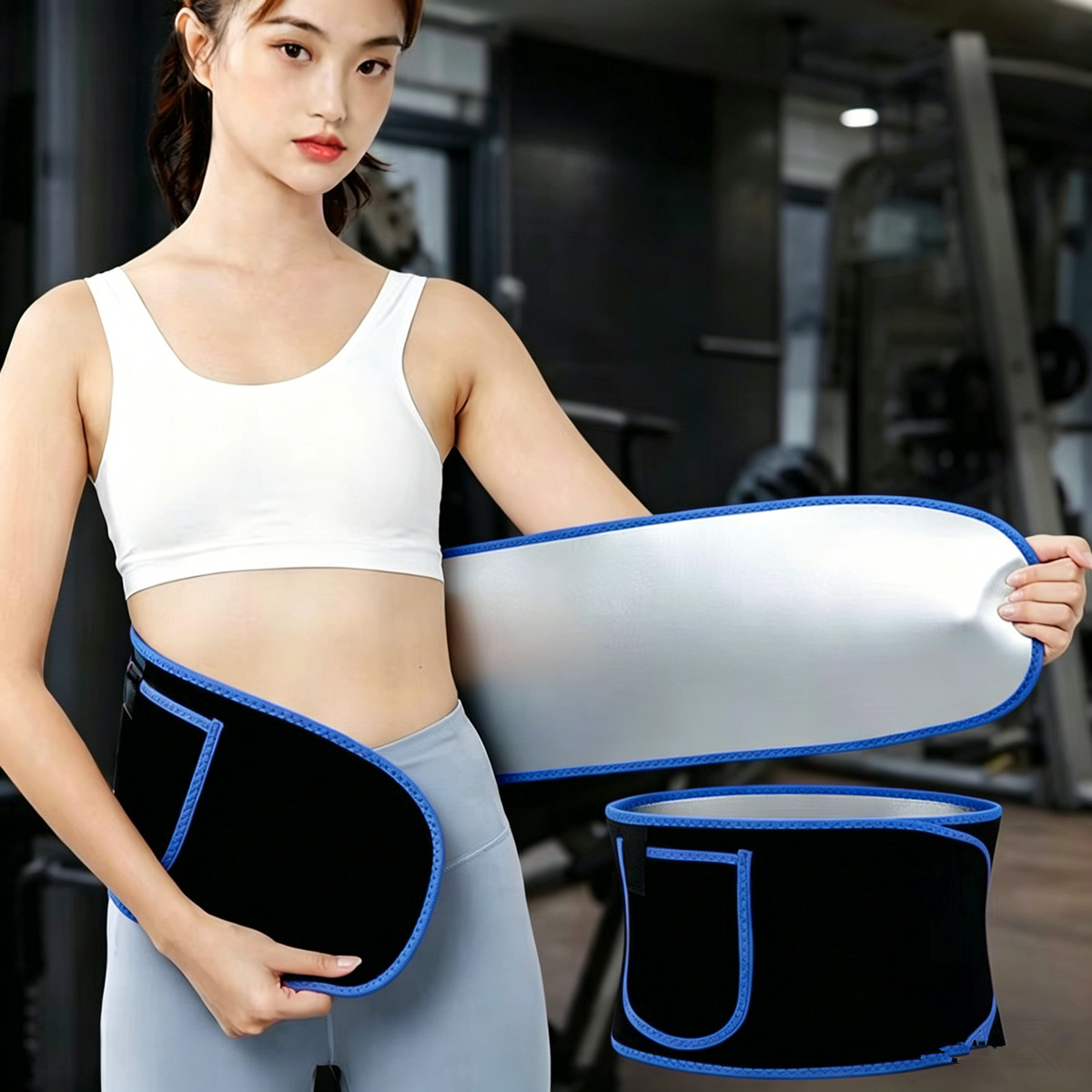 Sweat & Slim Waist Trimmer Belt - Reduce Tummy Size & Burn Fat Effectively — image 8