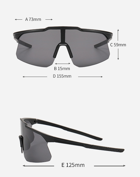 Title 2, New Style Windshield Cycling Glasses Outdoor Sp...