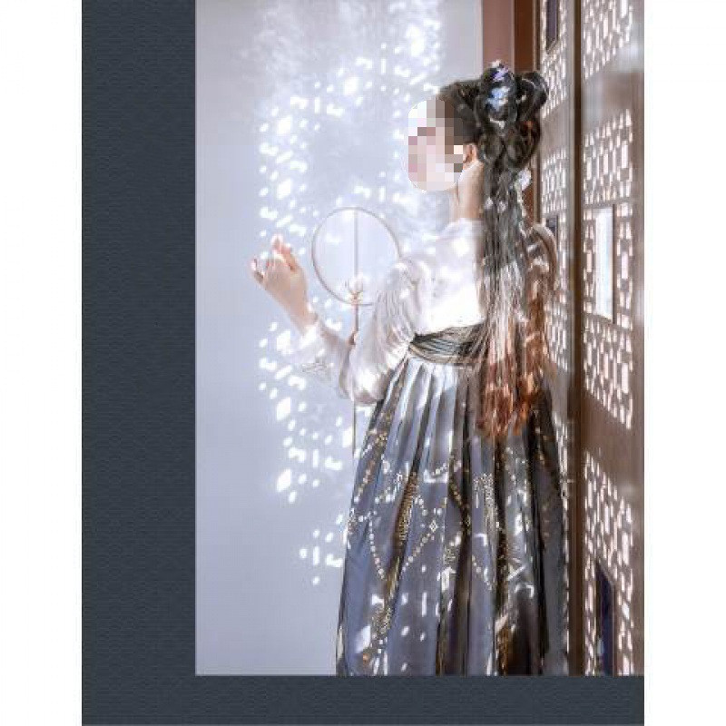 Large Size Women's Han Chinese Clothing Super Fairy Slimming Plump Girls Chest-high Dress Chinese Traditional Han Clothing Suit Ancient Costume