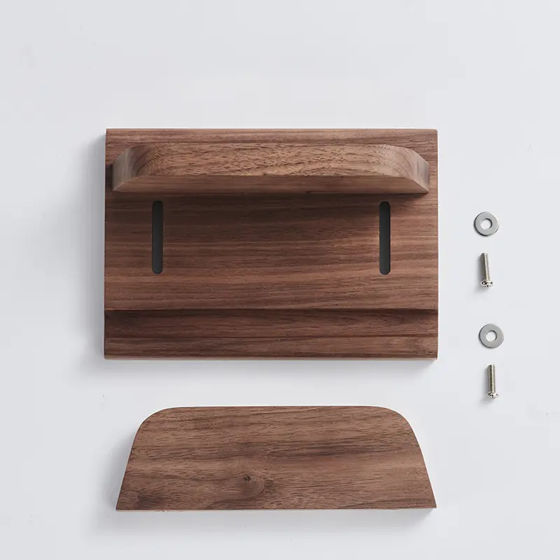 Tablet Desktop Side Vertical Put Bracket Solid Wood Bracket