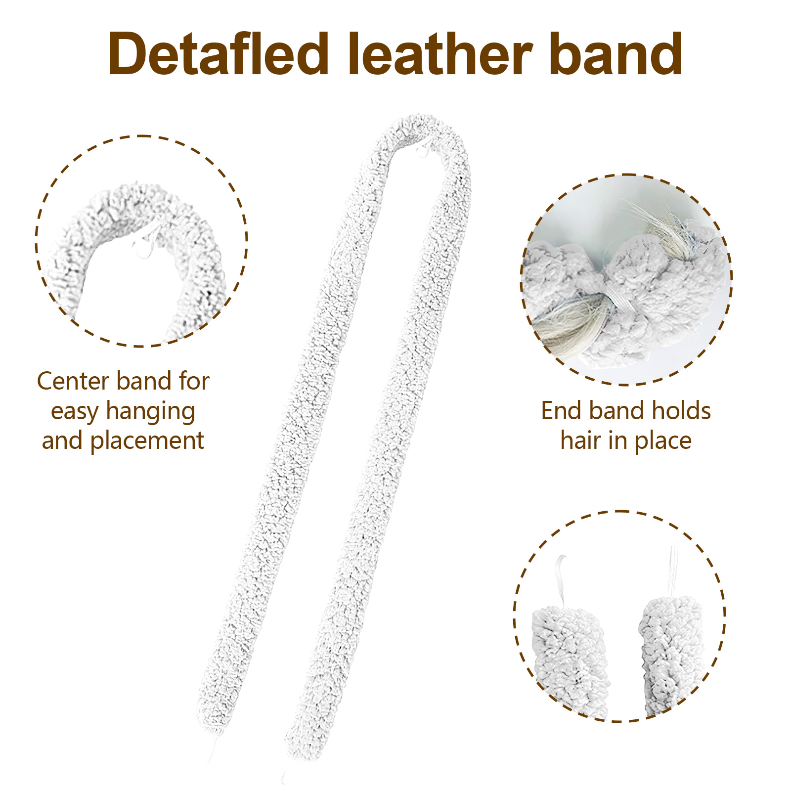 Satin Heatless Hair Curler, Lazy Natural Soft Wave DIY Heatless Curls For Sleep In Overnight, For All Hair Types 18