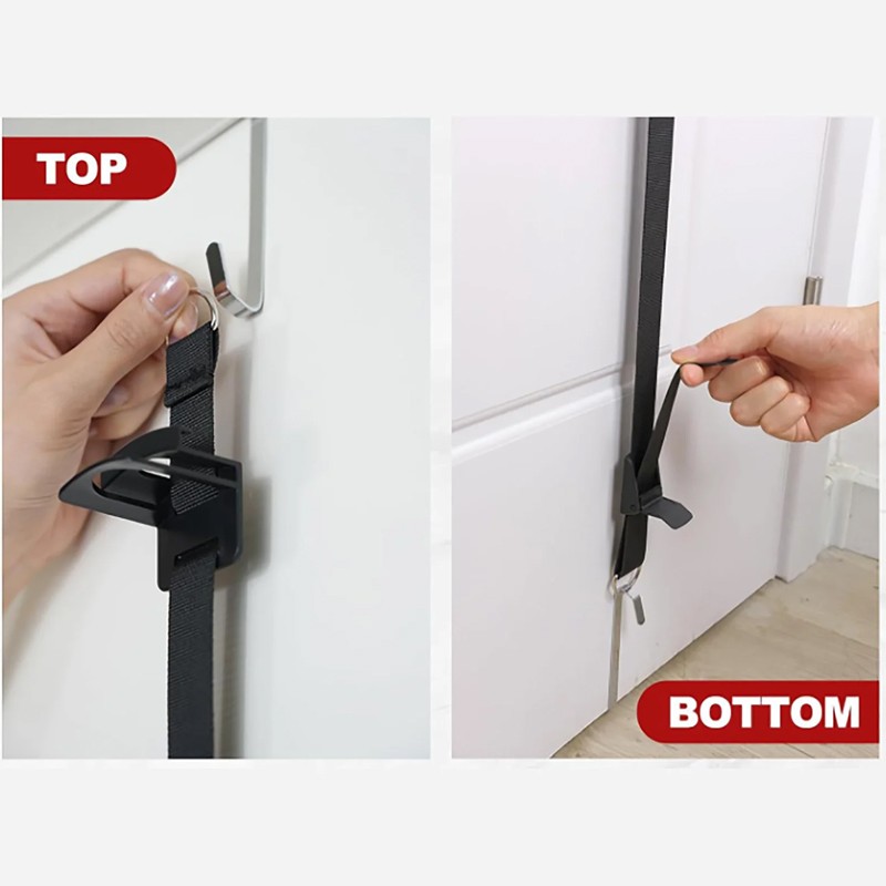 10 Hooks Baseball Cap Rack Hat Holder Home Organizer Storage Door Closet Hanger — image 7