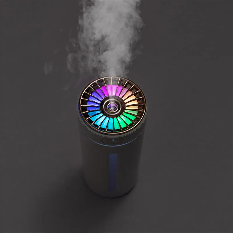 Wireless Air Humidifier Colorful Lights Mute Ultrasonic USB Fogger Diffuser Purifier 800mAh Rechargeabl Cool Mist Maker For Car – image 8