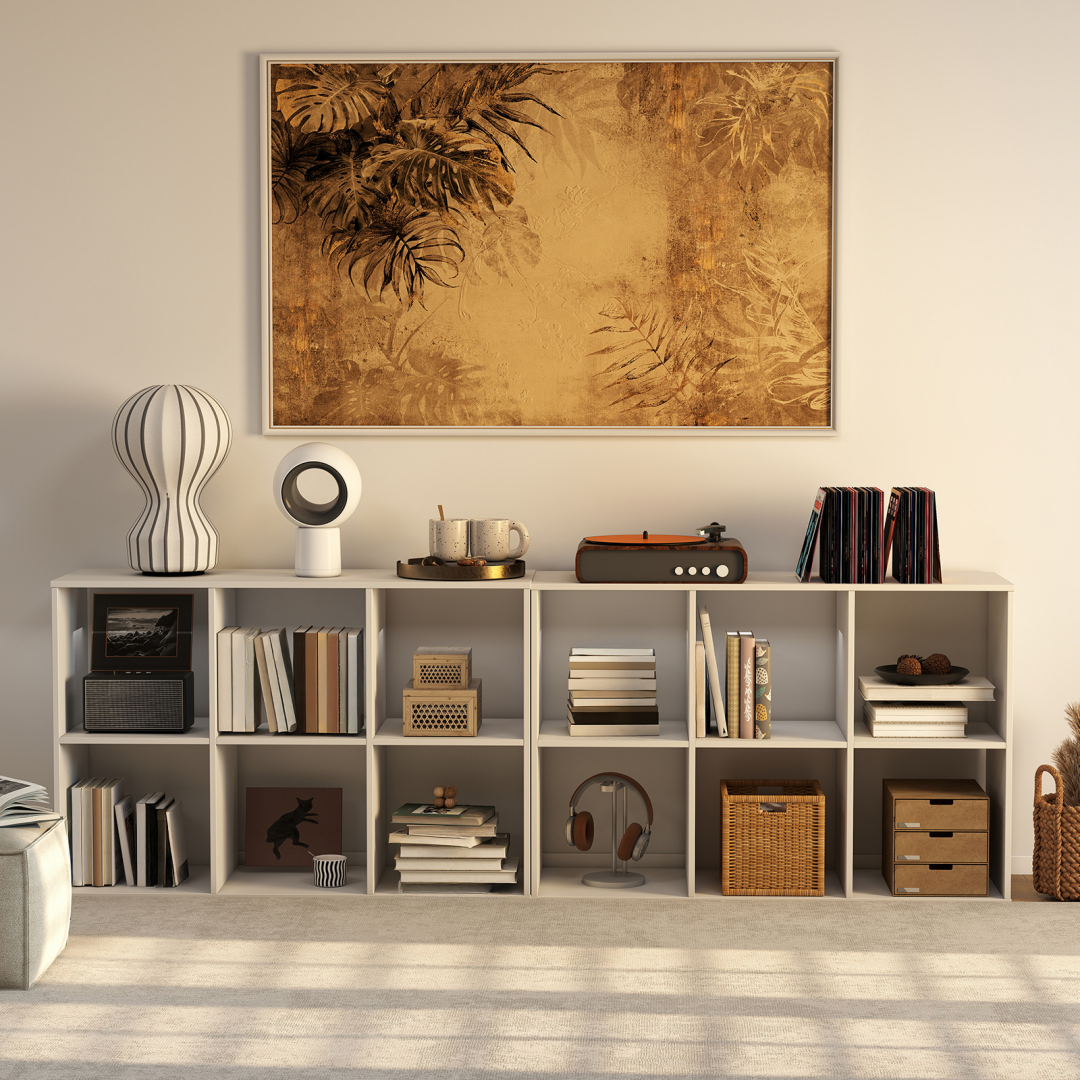 Cube Storage Organizer - Open Cube Bookshelf With Removable Back Panels, Display Storage Bookcase For Living Room, Bedroom, Entrance Hall image 70