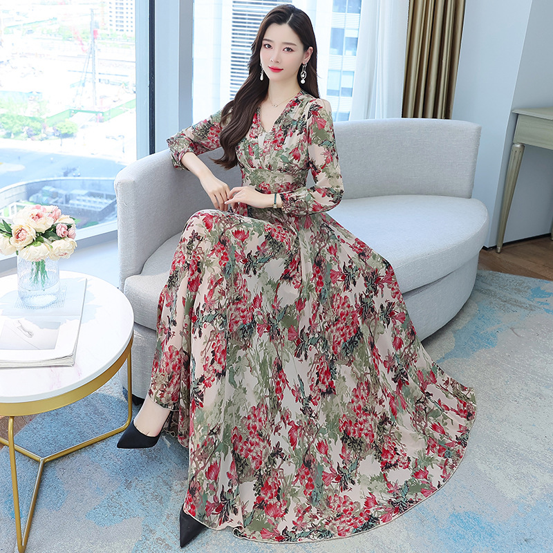 Slim And Voluptuous Long Dress For Women