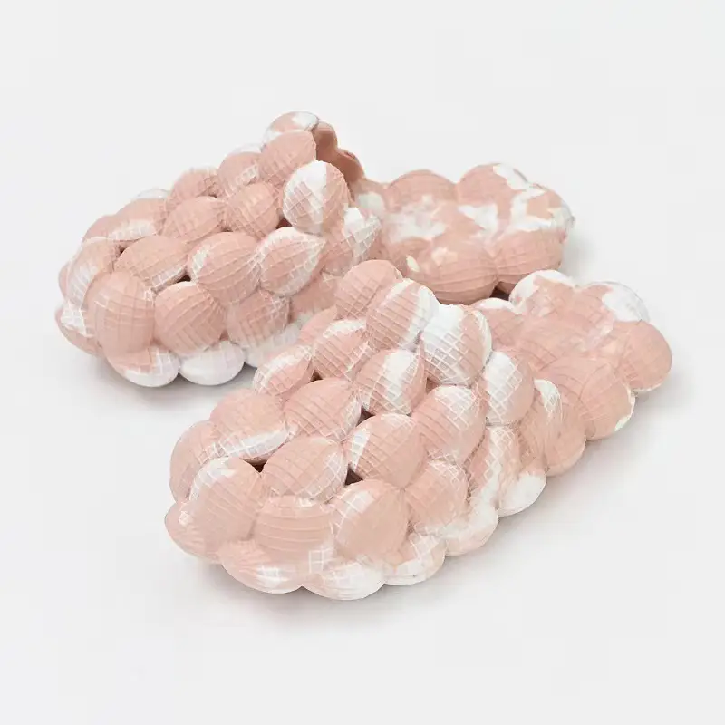 EVA Camouflage Litchi Shoes New Cross-border Massage Slippers