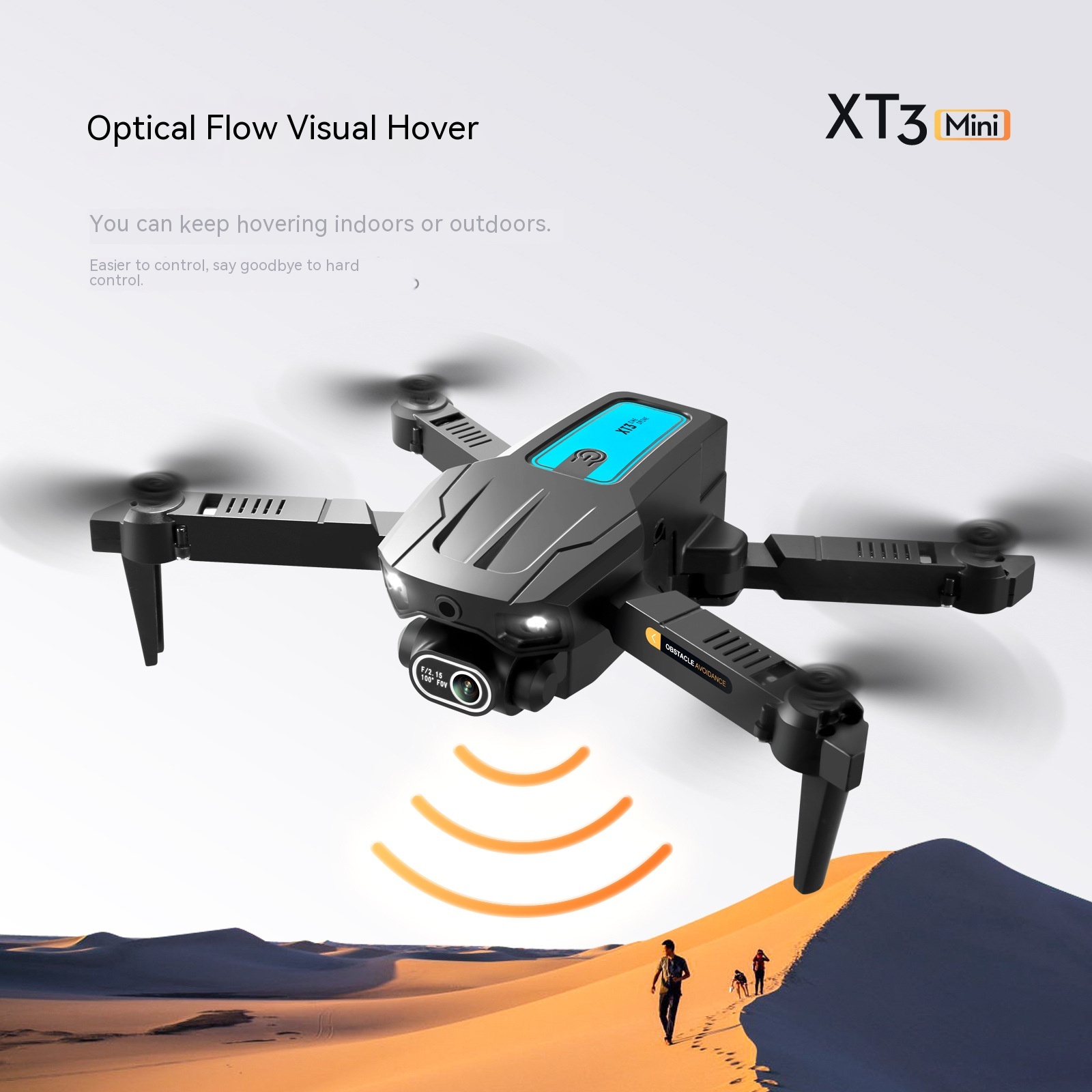 Mini Obstacle Avoidance Folding UAV 4K HD Aerial Camera - Image 6