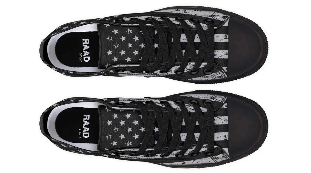Fashion Print Couple Low-Top Canvas Shoes