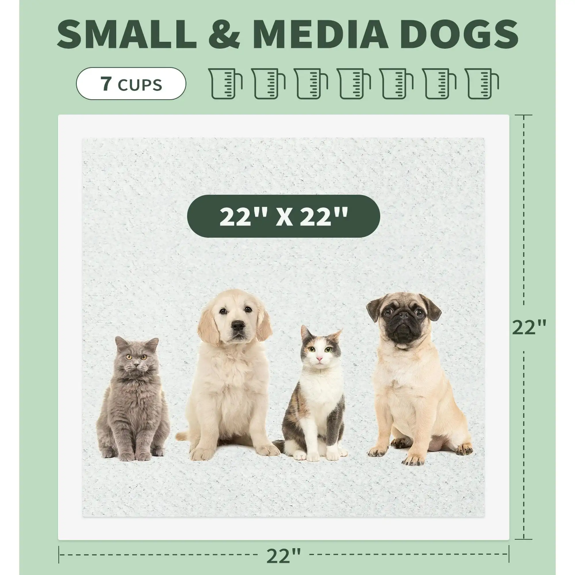 Made4Pets Dog And Puppy Pee Pads, Leak-proof
