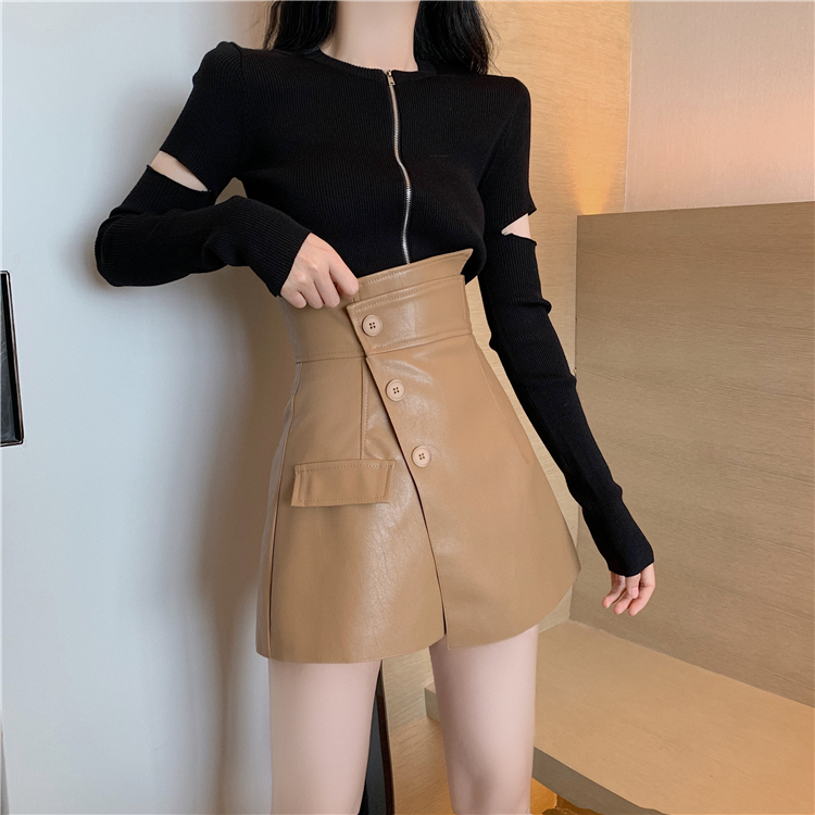 Women's New Western Style Irregular High Waist Skirt