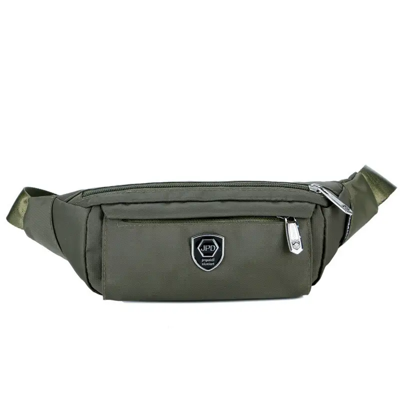 New Men's Sports And Leisure Nylon Waist Bag Single Shoulder