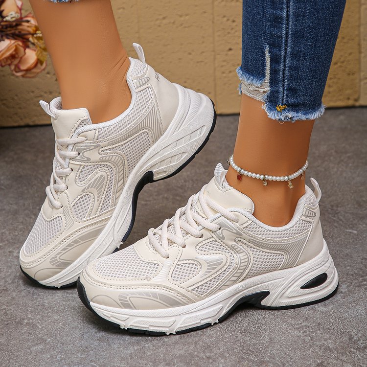 Women's Dad Sneakers, New Spring & Autumn Korean Ins Style, Casual Couple Skate Shoes For Students, Streetwear Versatile Footwear