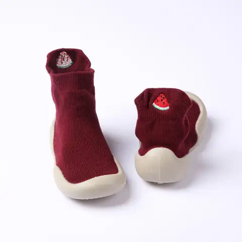 Children's Toddler Step Soft Bottom Non-slip Cartoon Cotton Baby