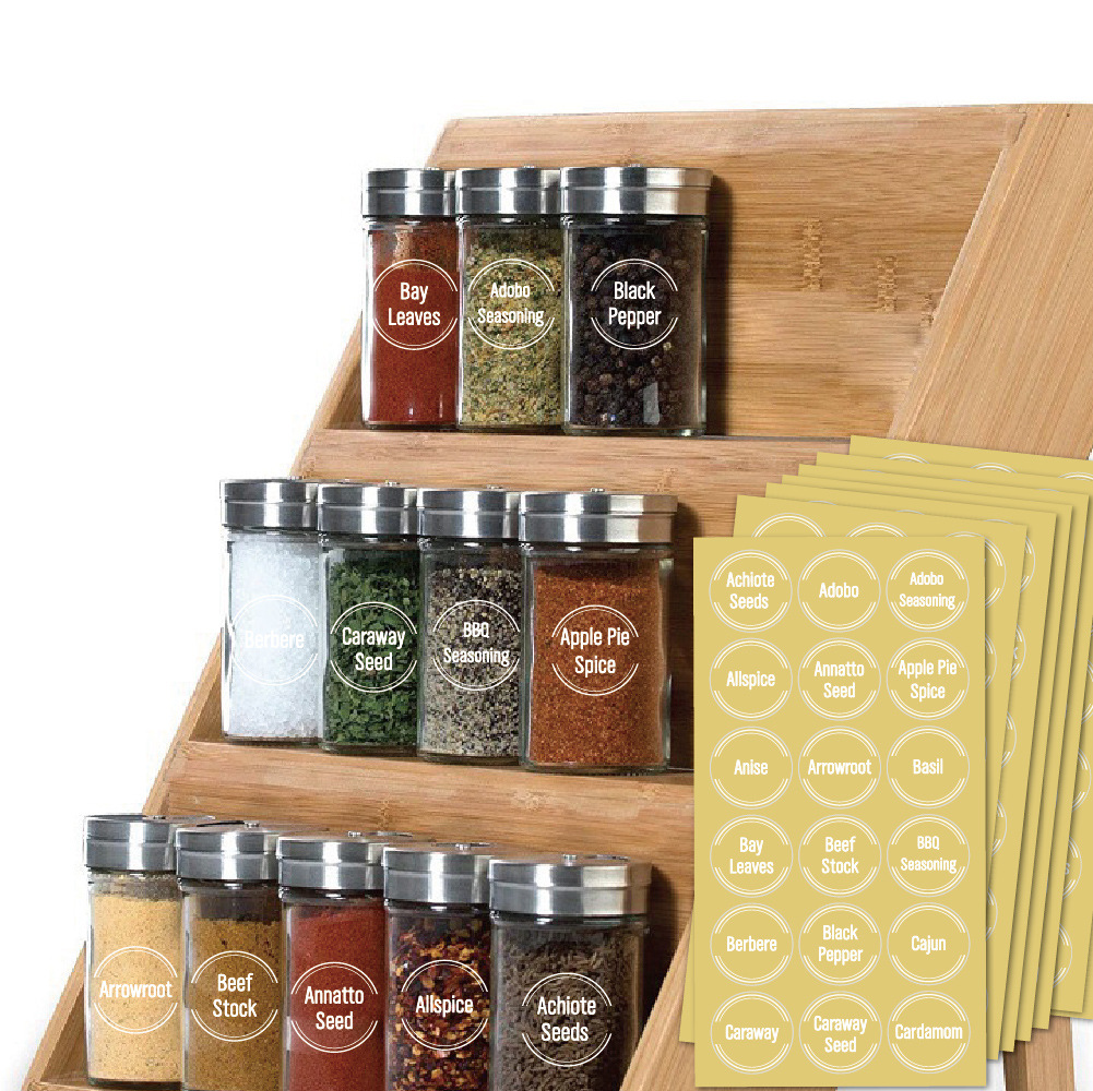 Waterproof Spice Tag Sticker Pantry Sticker