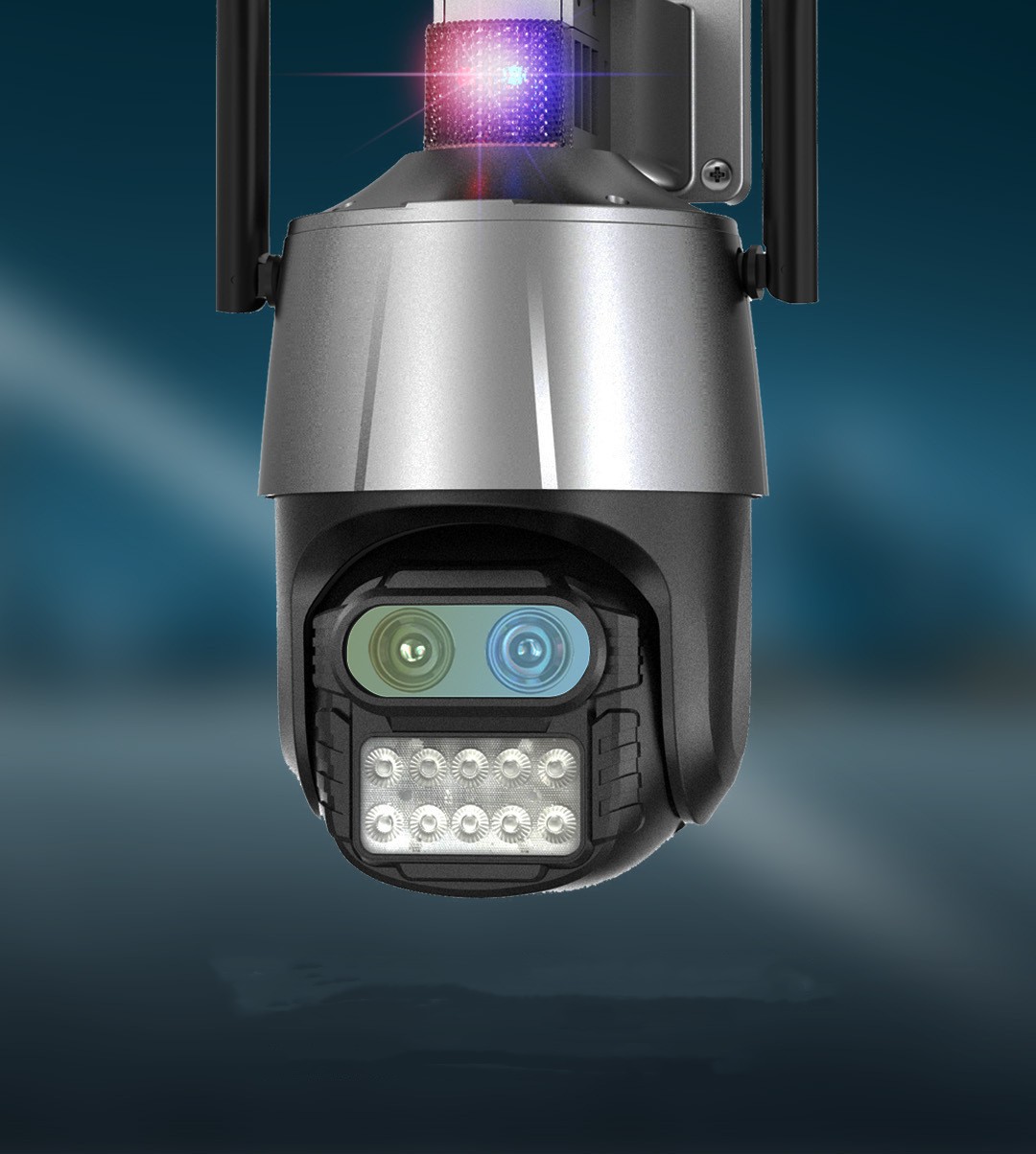Binocular Wireless Ball Camera Outdoor Waterproof Monitor