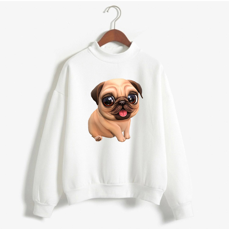 Title 3, Beautiful and cute pug print sweatshirt, perfec...