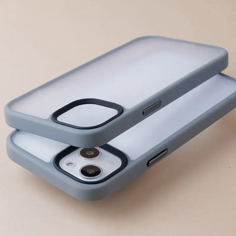 Color Collision Liquid Frosted Phone Case