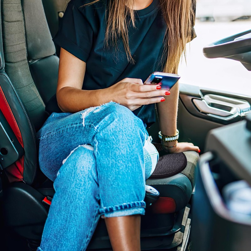 Car 360 rotating swivel cushion mobility aid chair seat car