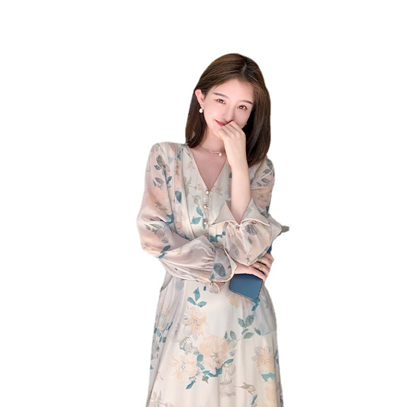 Floral A-Line Midi Dress, picture 7 of 7