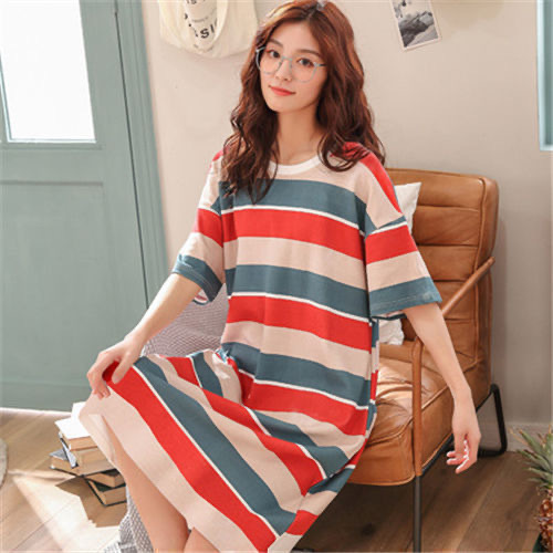 Title 16, Nightdress Short Sleeve Ladies Summer Homewear Set