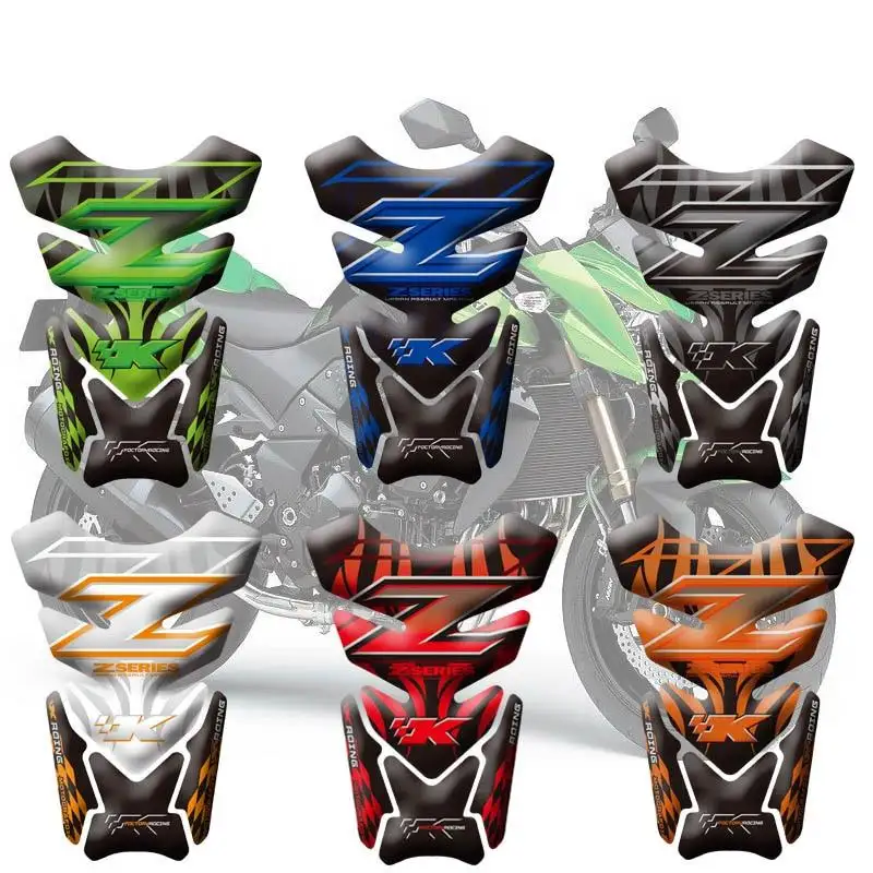 3D Motorcycle Sticker Creative Fish Bone Fuel Tank Anti-scratch