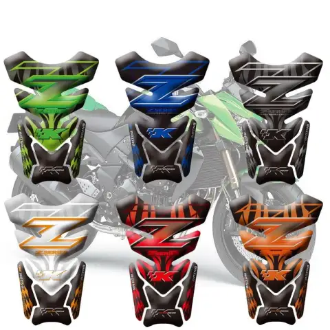 3D Motorcycle Sticker Creative Fish Bone Fuel Tank Anti-scratch