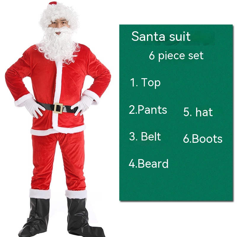 Santa Claus 6 Piece Set