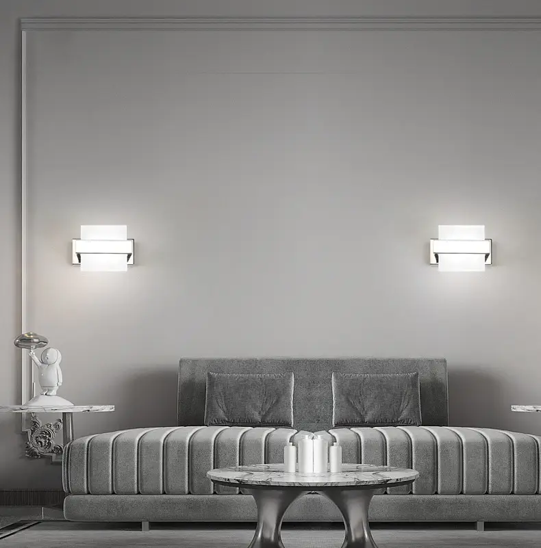 Stainless Steel Moistureproof Mirror Front Lamp