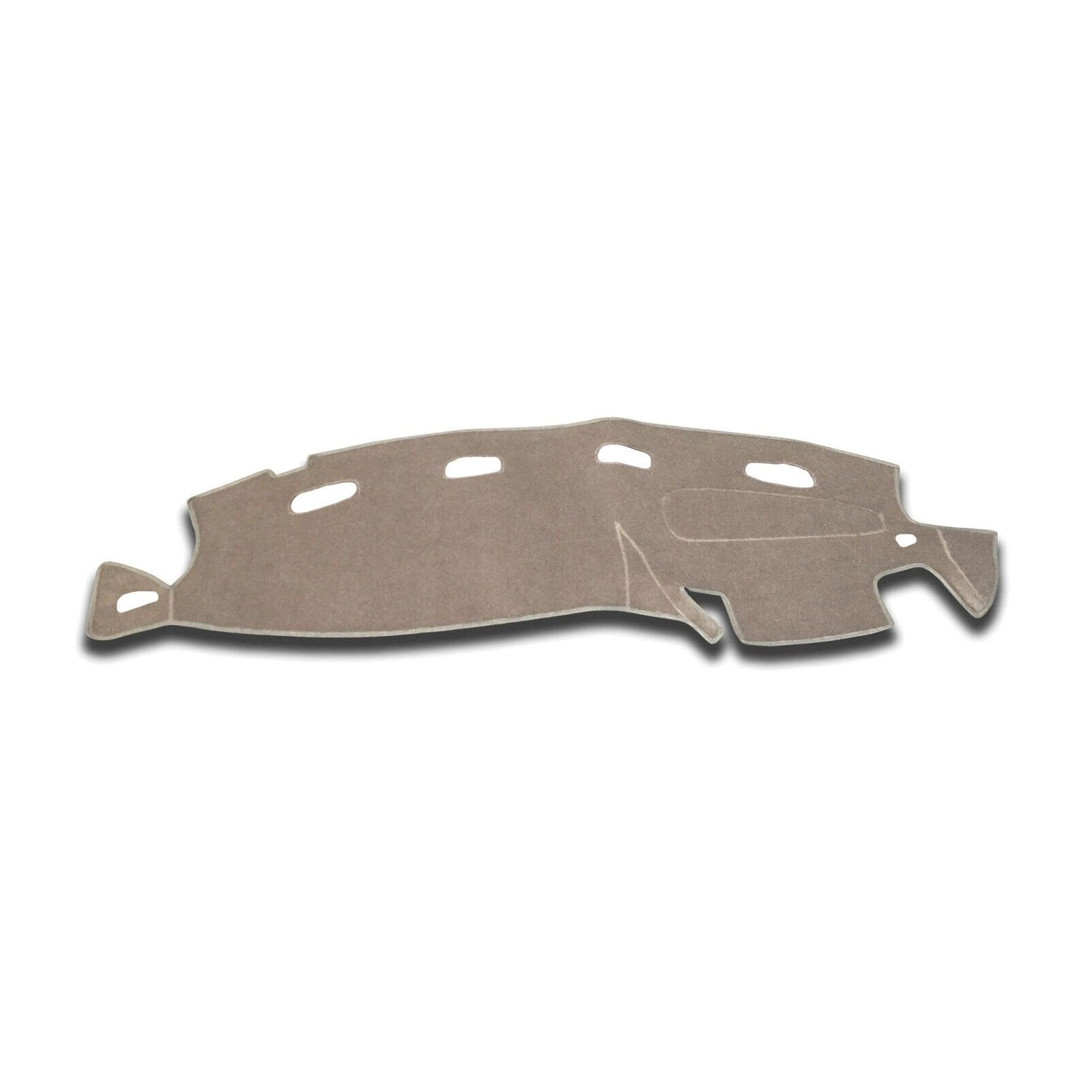Mocha Dash Mat Compatible With 1998-2002 Dodge Ram Pick-Up 2500 Dash Cover