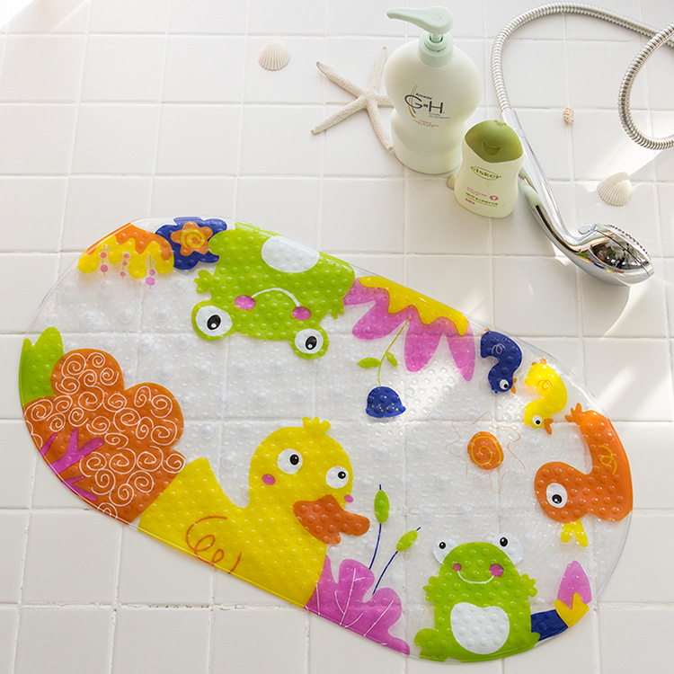 Title 2, Shower Room Floor Mat Bathtub Children Cartoon ...