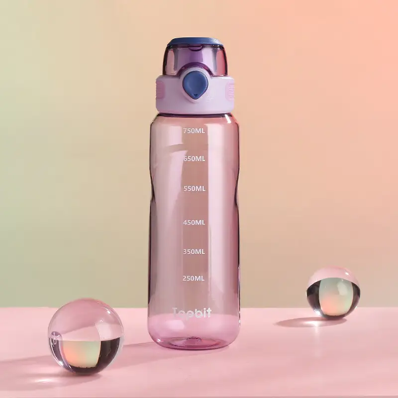 Outdoor Sports Water Cup Fitness Large-capacity Direct Drinking Plastic