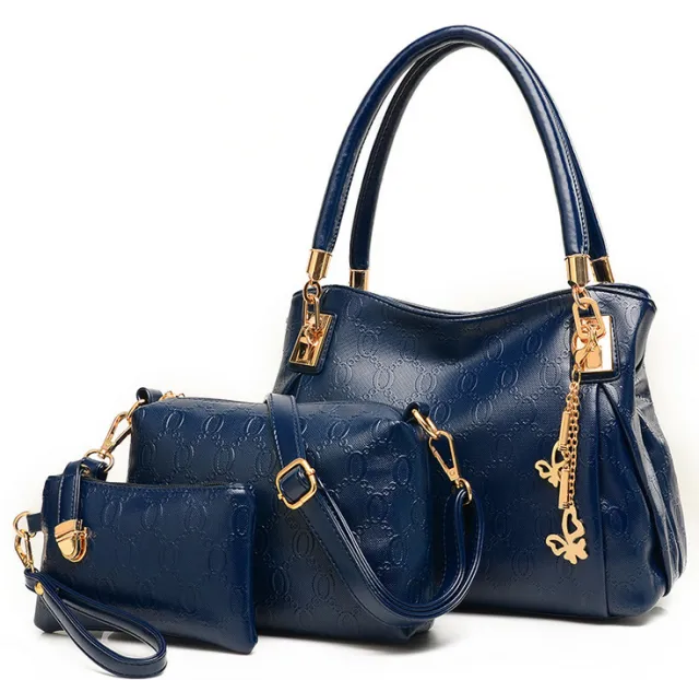 Women's Fashion One Shoulder Crossbody Handbag Blue - Shop at LoveMi