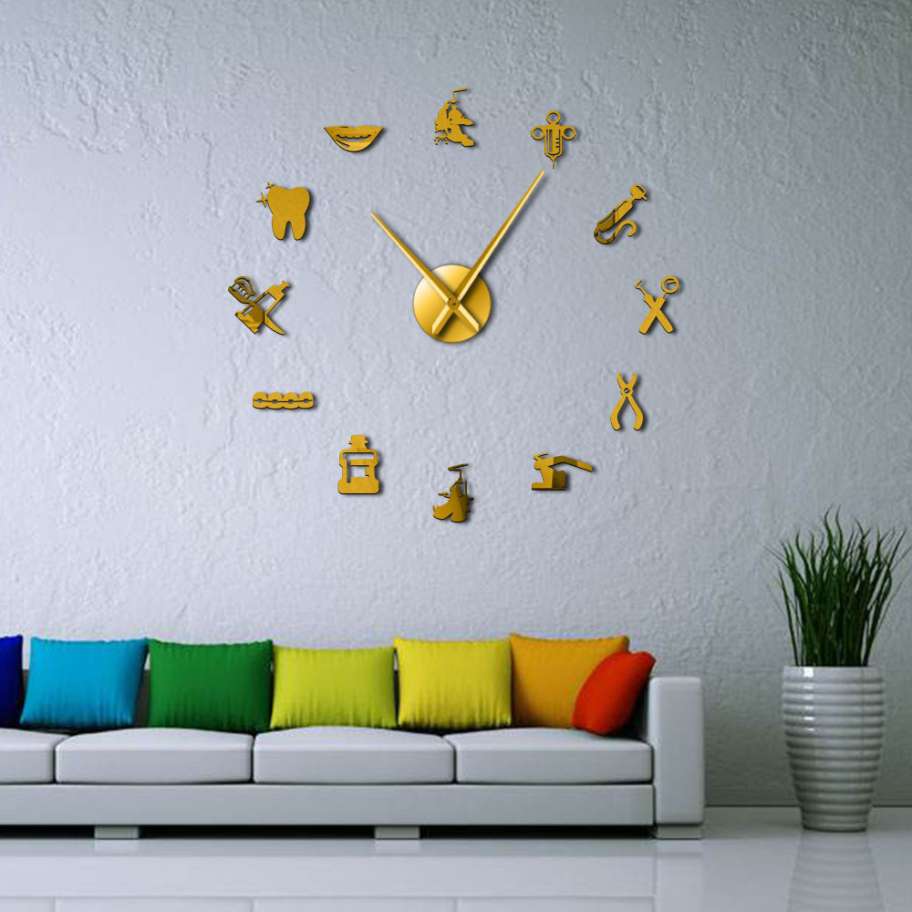 Mirror Wall Clock 2