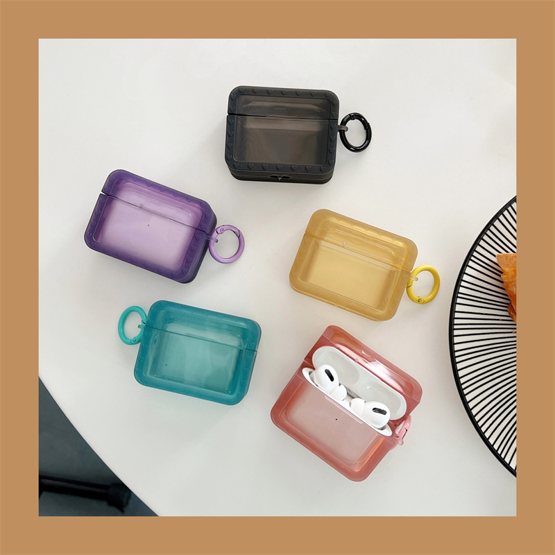 Rainbow Solid Color Bluetooth Ear Case - Image 7