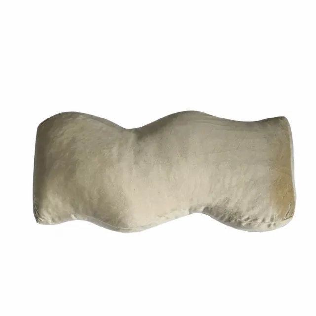 Three dimensional Geometric Velvet Pillow Nordic Decorative Cushion Wave - Shop at LoveMi
