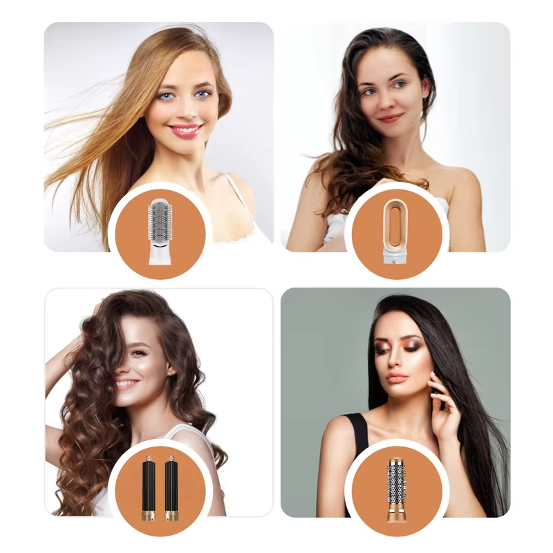 5 In 1 Hair Curler Dryer Styler Straightner Air Brush — image 6